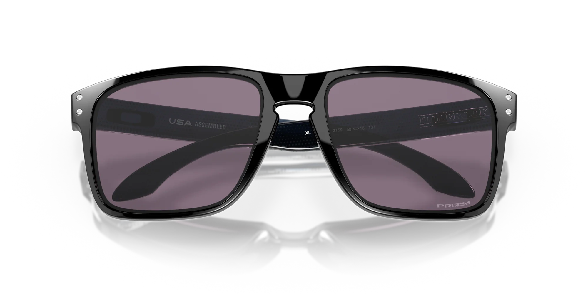 Oakley Okulary przeciwsłoneczne HOLBROOK XL Polished Black/Prizm Grey OO9417-27