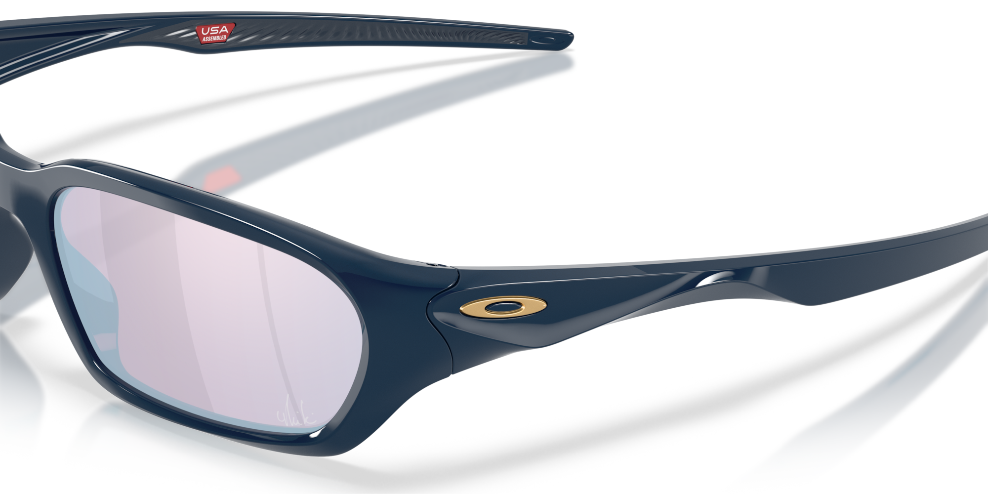 Oakley Sunglasses TERRAFORMA Mikaela Shiffrin Signature Series Abyss/Prizm Snow Sapphire OO9530-08