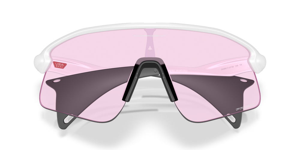 Oakley Okulary przeciwsłoneczne Stunt Devil Matte White / Prizm Low Light OO9517-07