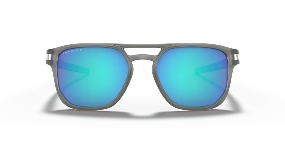 Oakley Okulary przeciwsłoneczne LATCH BETA Matte Grey Ink/Prizm Sapphire Polarized OO9436-06