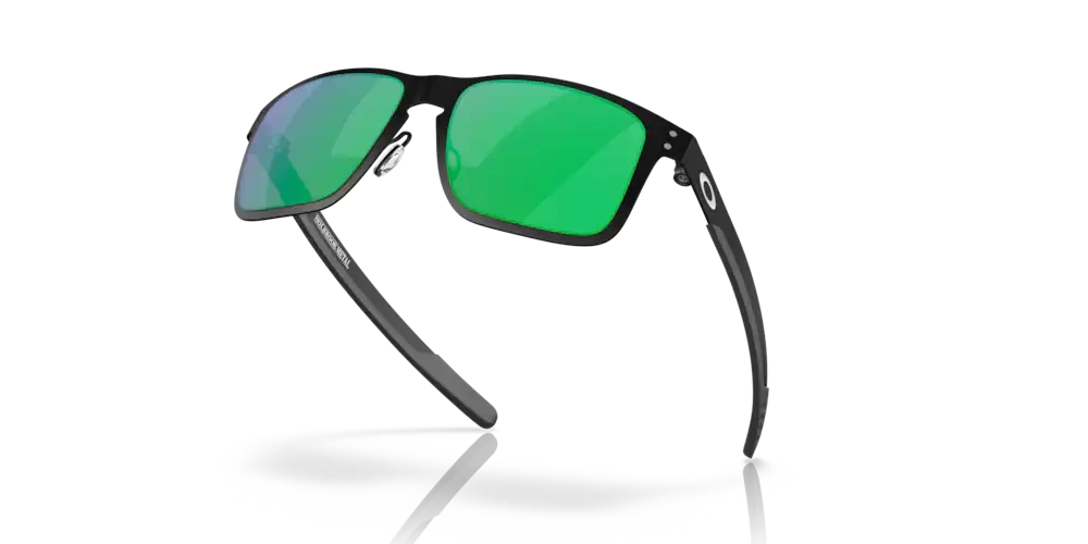 Oakley Okulary Przeciwsłoneczne HOLBROOK™ METAL Matte Black/Jade Iridium OO4123-04