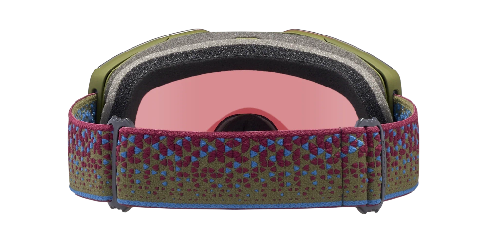 OAKLEY Gogle zimowe FALL LINE M Dark Brush Ember / Prizm Jade Iridium OO7103-66