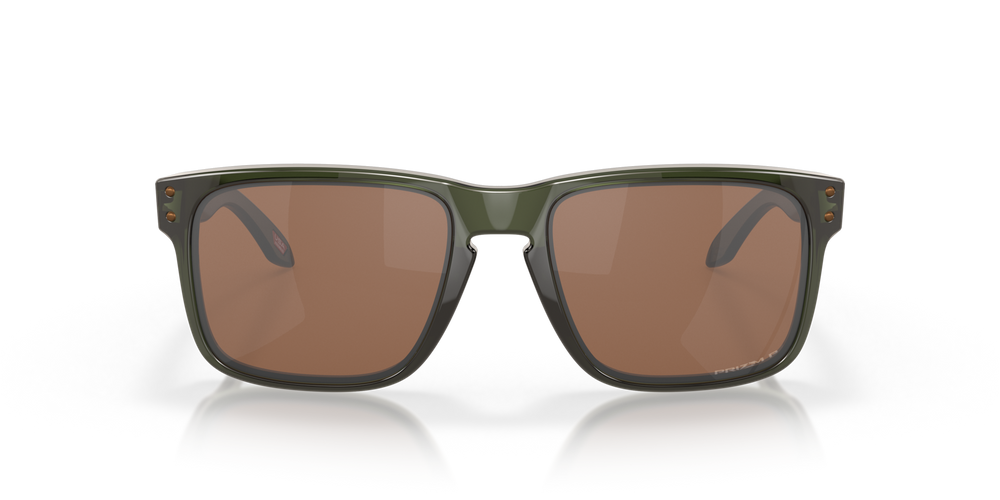 Oakley Sunglasses HOLBROOK Olive Ink / Prizm Tungsten Polarized OO9102-W8