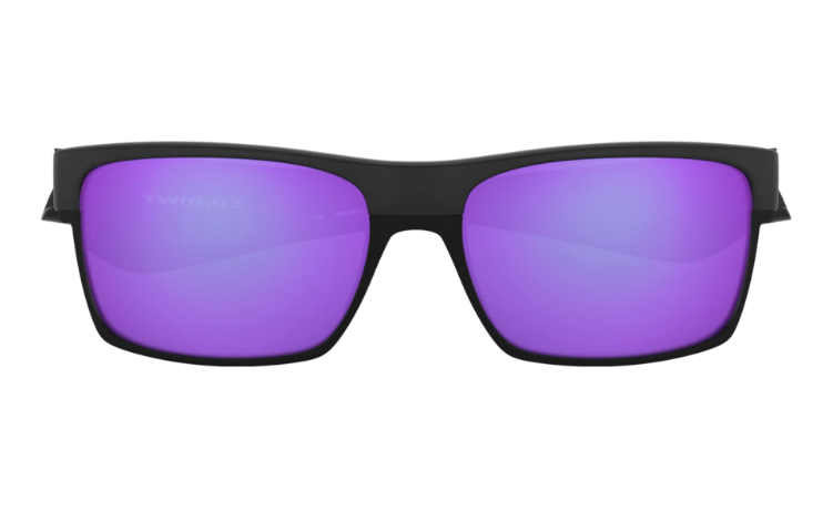 Oakley Okulary Przeciwsłoneczne TWOFACE Matte Black/Violet Iridium OO9189-08