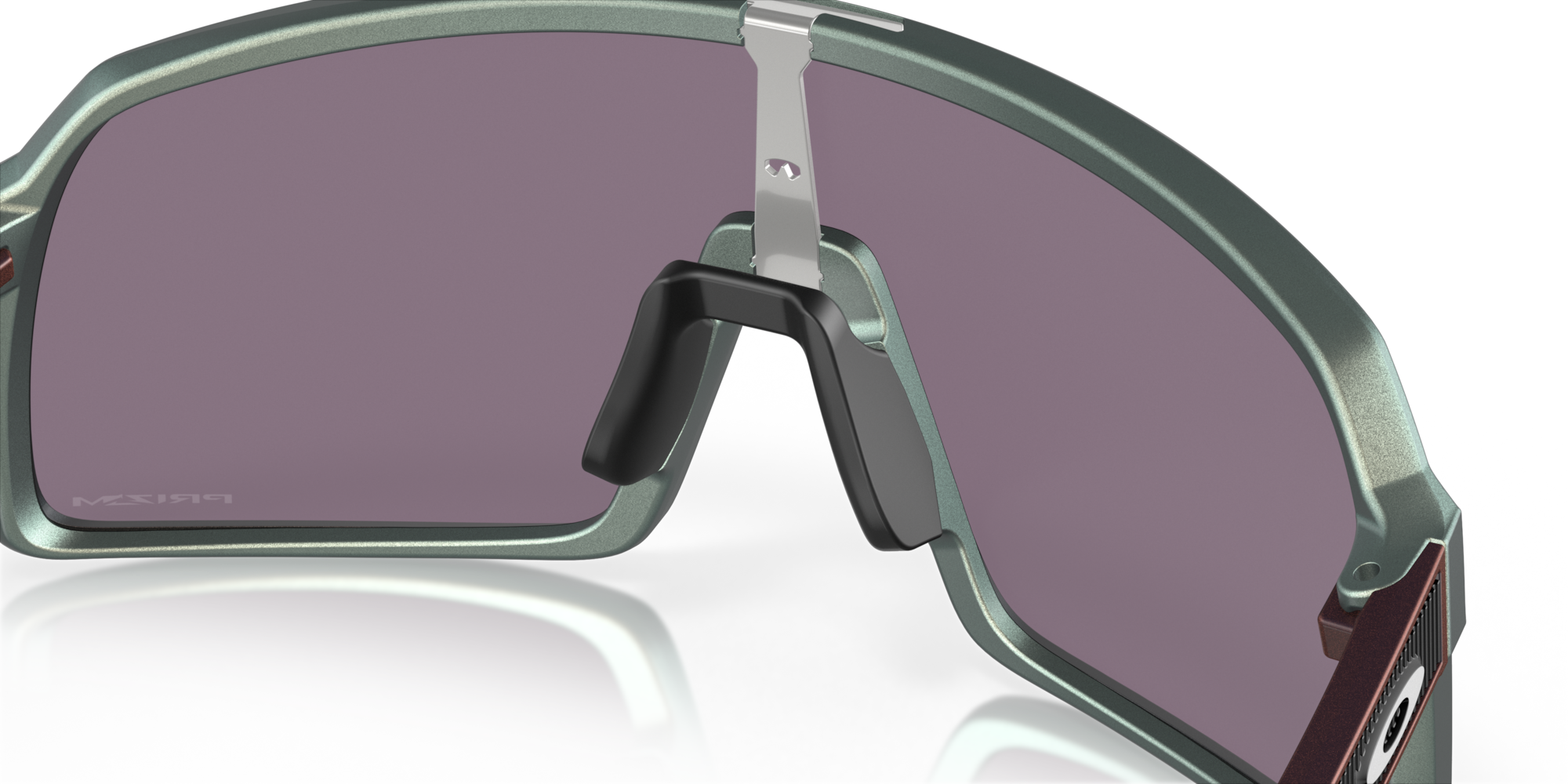 Oakley Sunglasses Sutro Verve Collection Verve Matte Silver/Blue Colorshift, Prizm Grey OO9406-97