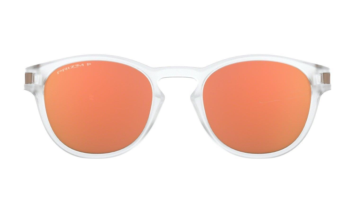 Oakley Okulary przeciwsłoneczne LATCH Matte Clear/Prizm Rose Gold Polarized OO9265-52