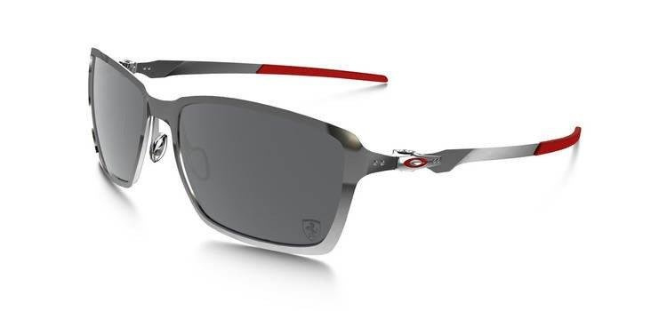 Oakley Okulary SPECIAL EDITION FERRARI POLARIZED TINCAN Black Chrome/Black Iridium Polarized OO4082-09