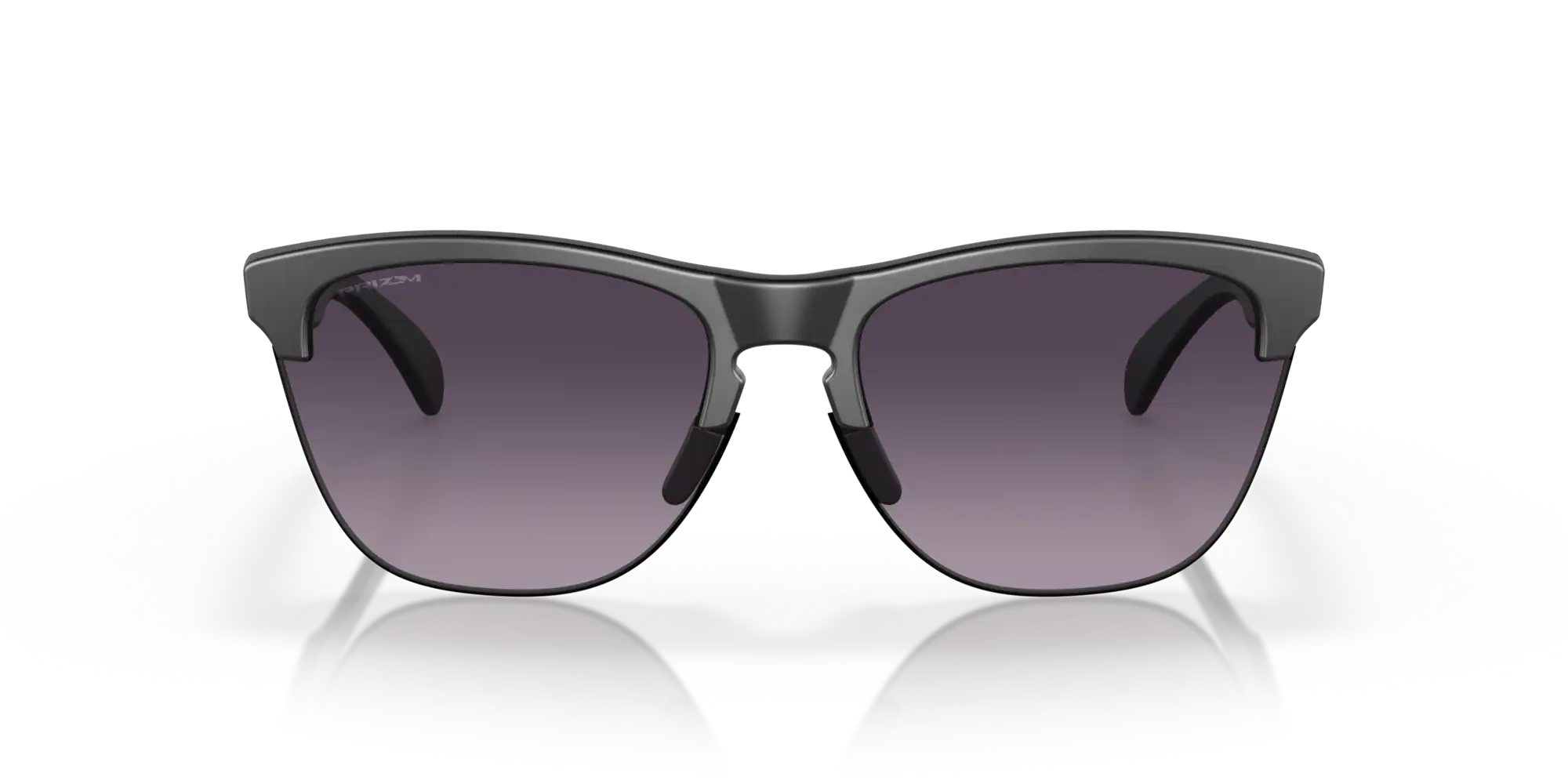 Oakley Sunglasses FROGSKINS LITE Matte Black, Prizm Grey Gradient OO9374-49