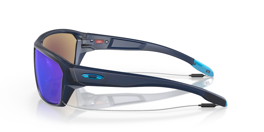 Oakley Sunglasses SPLIT SHOT Matte Translucent Blue/Prizm Sapphire Polarized OO9416-04
