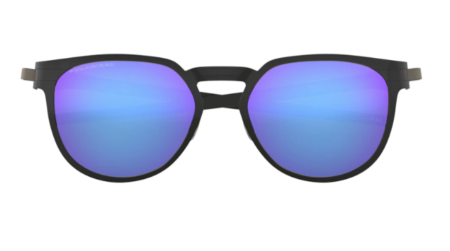 Oakley Okulary przeciwsłoneczne DIECUTTER Satin Black/Violet Iridium Polarized OO4137-06