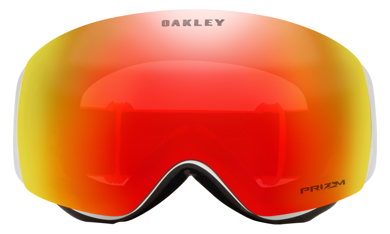 OAKLEY Gogle Snow FLIGHT DECK M Matte White/Prizm Snow Torch Iridium OO7064-24