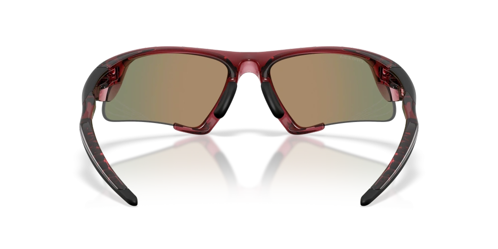 Oakley Okulary przeciwsłoneczne SUTURE JACKET Basecamp Collection Transparent Iron Red/Prizm Ruby OO9532-12