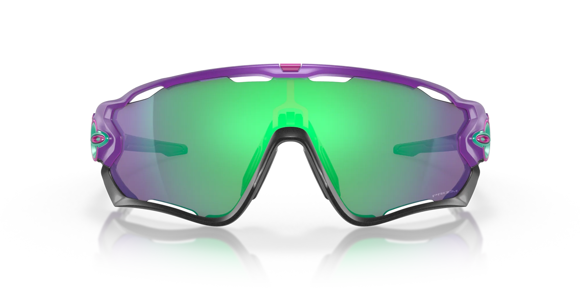 Oakley Okulary przeciwsłoneczne JAWBREAKER Matte Electric Purple/Prizm Jade OO9290-66