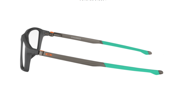 Oakley Oprawy korekcyjne CHAMBER Satin Grey Smoke/Clear OX8138-04