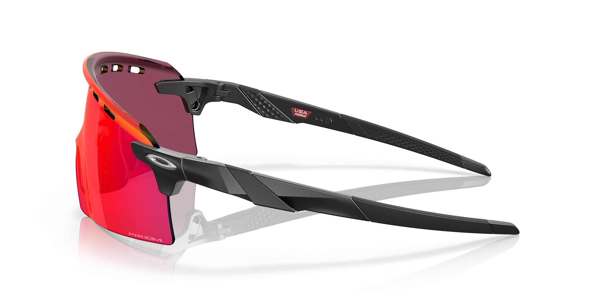 Oakley Okulary przeciwsłoneczne ENCODER STRIKE VENTED Matte black/Prizm road OO9235-02