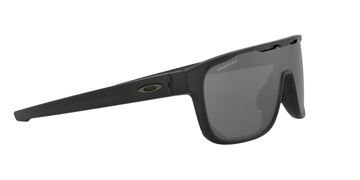 Oakley Okulary przeciwsłoneczne CROSSRANGE SHIELD Matte Black / Prizm Black OO9387-11