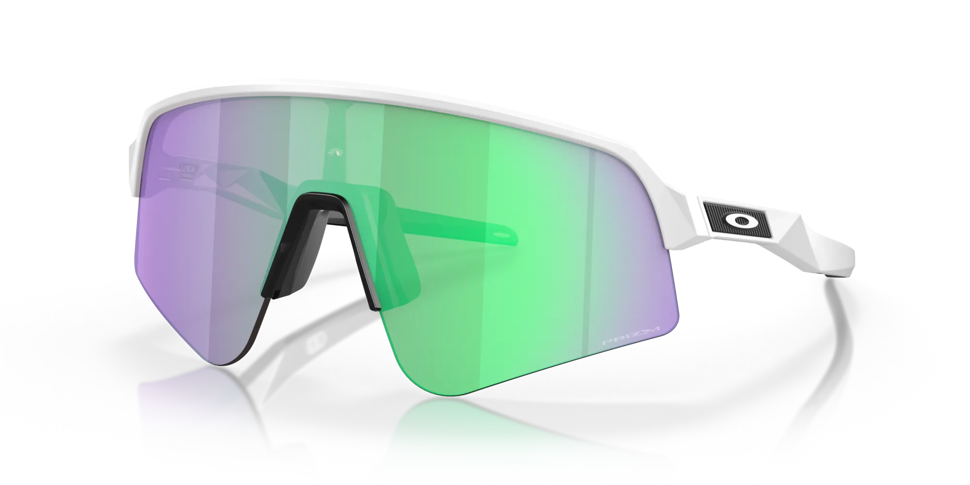 Oakley Sunglasses SUTRO LITE SWEEP Matte White, Prizm Road Jade OO9465-04