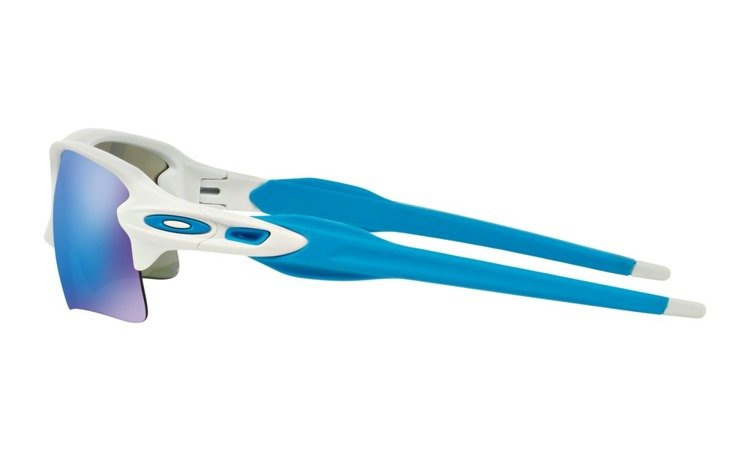 Oakley Okulary FLAK 2.0 XL Matte White/Sapphire Iridium OO9188-02