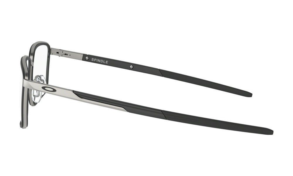 Oakley Optical Frame SPINDLE Satinchrome/Satin Black/Clear OX3235-01