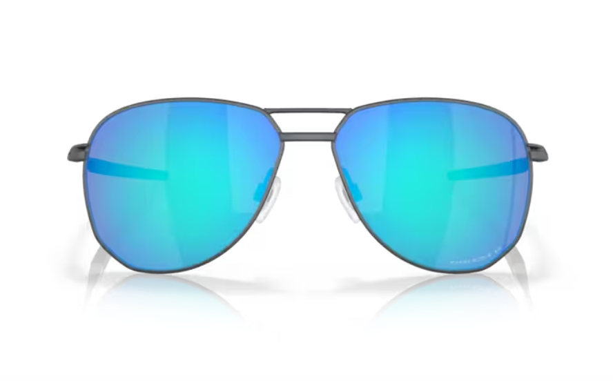 Oakley Sunglasses polarized Satin Light Steel, Prizm Sapphire Polarized OO6050-04