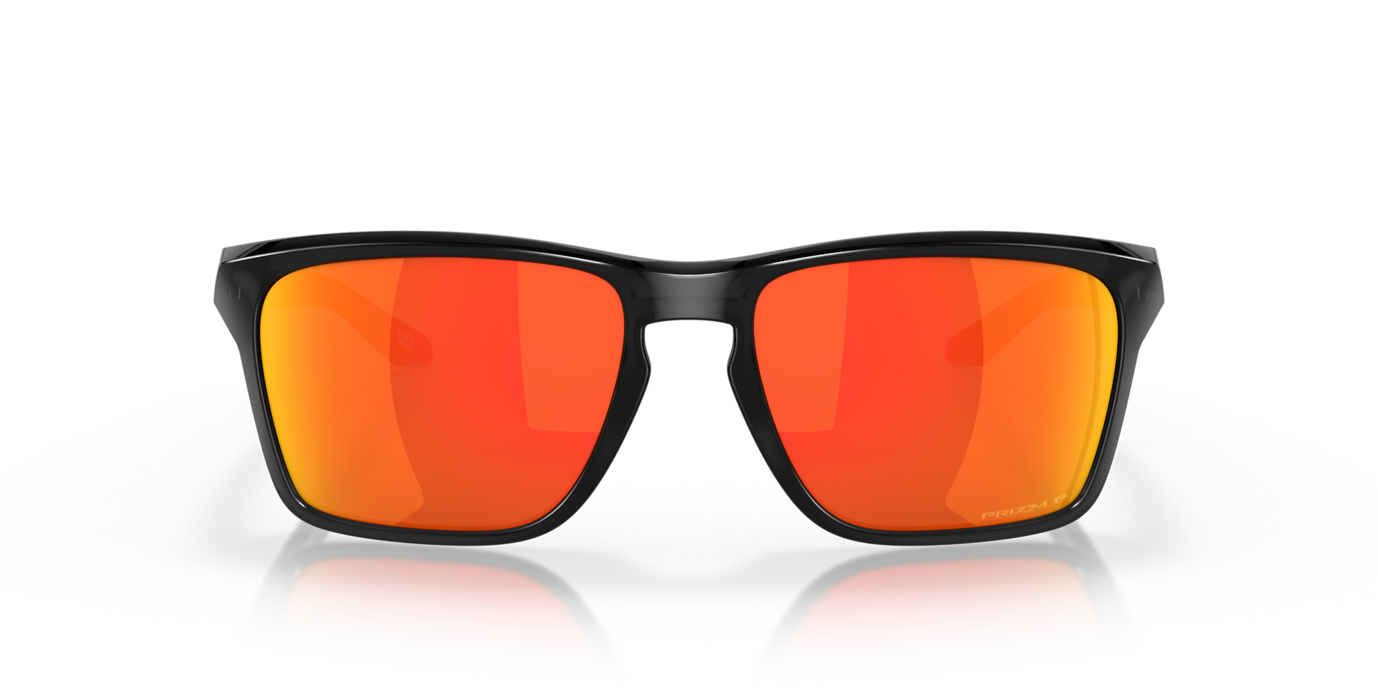 Oakley Okulary przeciwsłoneczne z polaryzacją Black Ink, Prizm Ruby Polarized OO9448-05