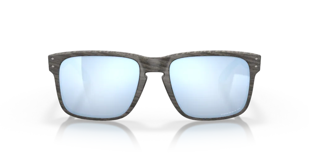 Oakley Okulary przeciwsłoneczne HOLBROOK Woodgrain/Prizm Deep H2O Polarized OO9102-J9