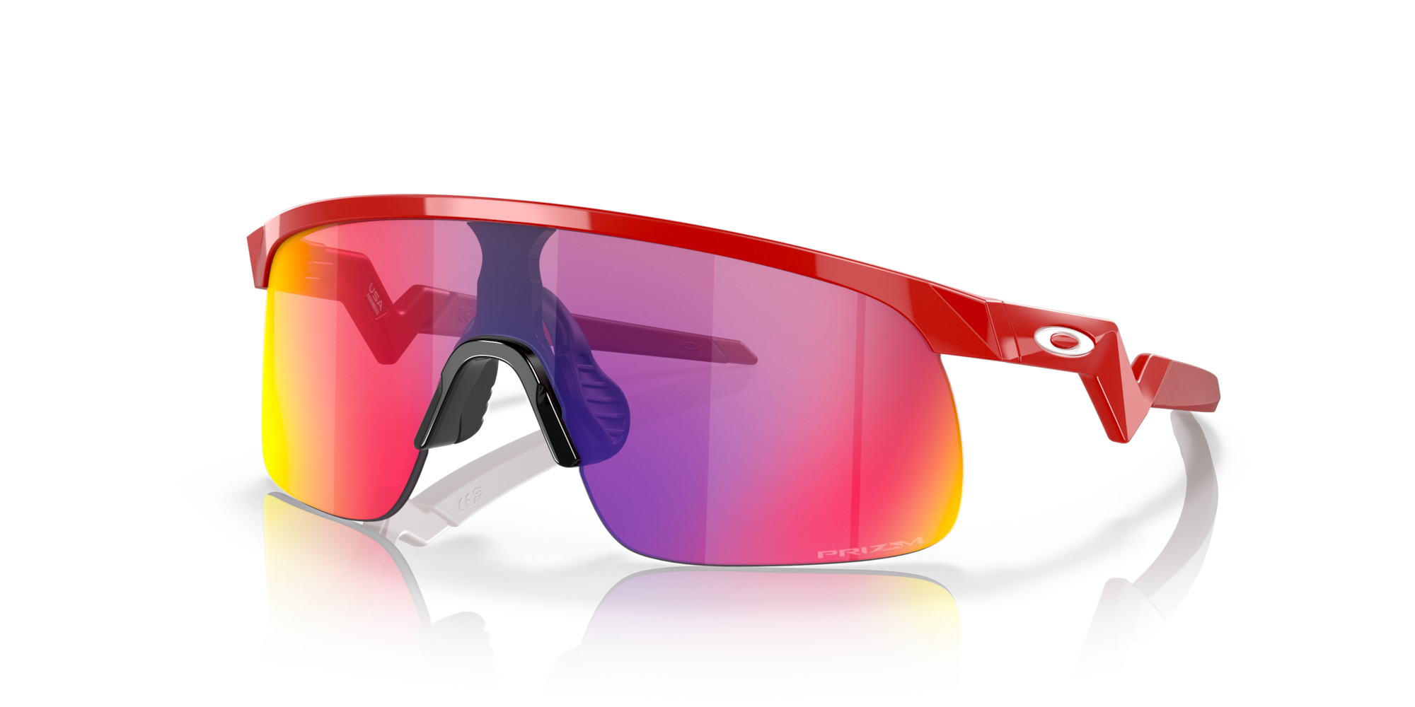 Oakley Okulary przeciwsłoneczne Dziecięce RESISTOR Redline / Prizm Road OJ9010-02