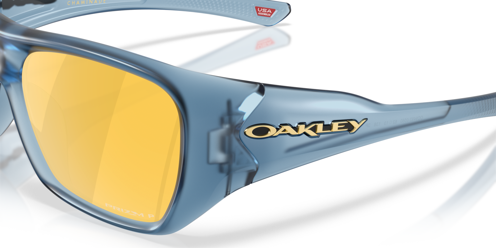 Oakley Okulary przeciwsłoneczne CHAMINADE Matte Transparent Abyss / Prizm 24k Polarized OO9492-05