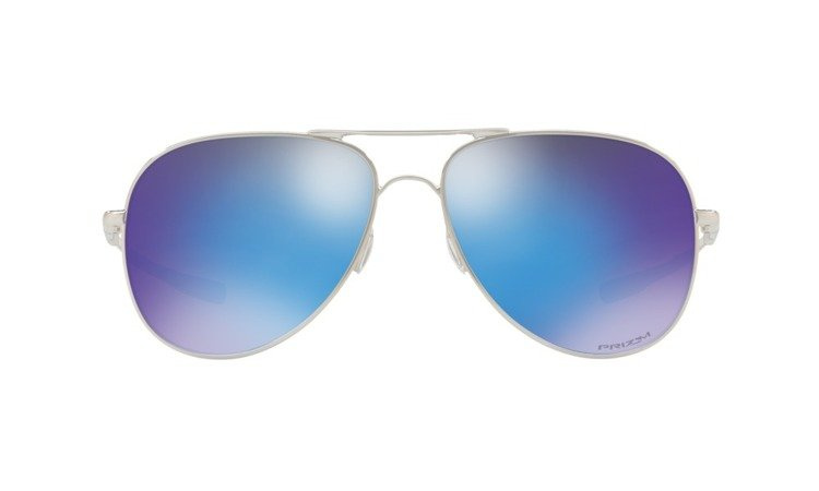 Oakley ELMONT M & L Polished Chrome/Prizm Sapphire OO4119-10