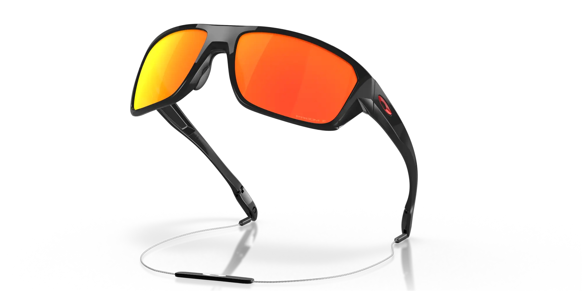 Oakley Sunglasses SPLIT SHOT Polished Black/Prizm Ruby Polarized OO9416-25