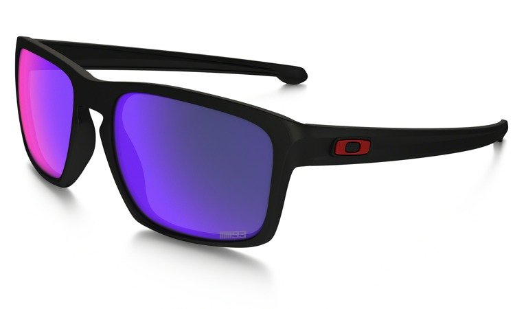 Oakley Sunglasses SLIVER MotoGP Matte Black/Positive Red Iridium OO9262-20