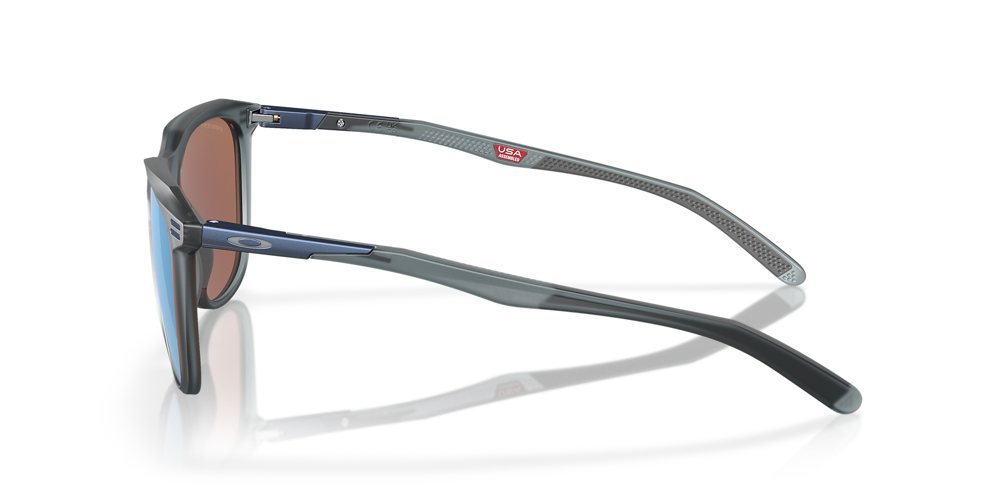 Oakley Okulary przeciwsłoneczne THURSO Matte Crystal Black/Prizm Deep Water Polarized OO9286-05