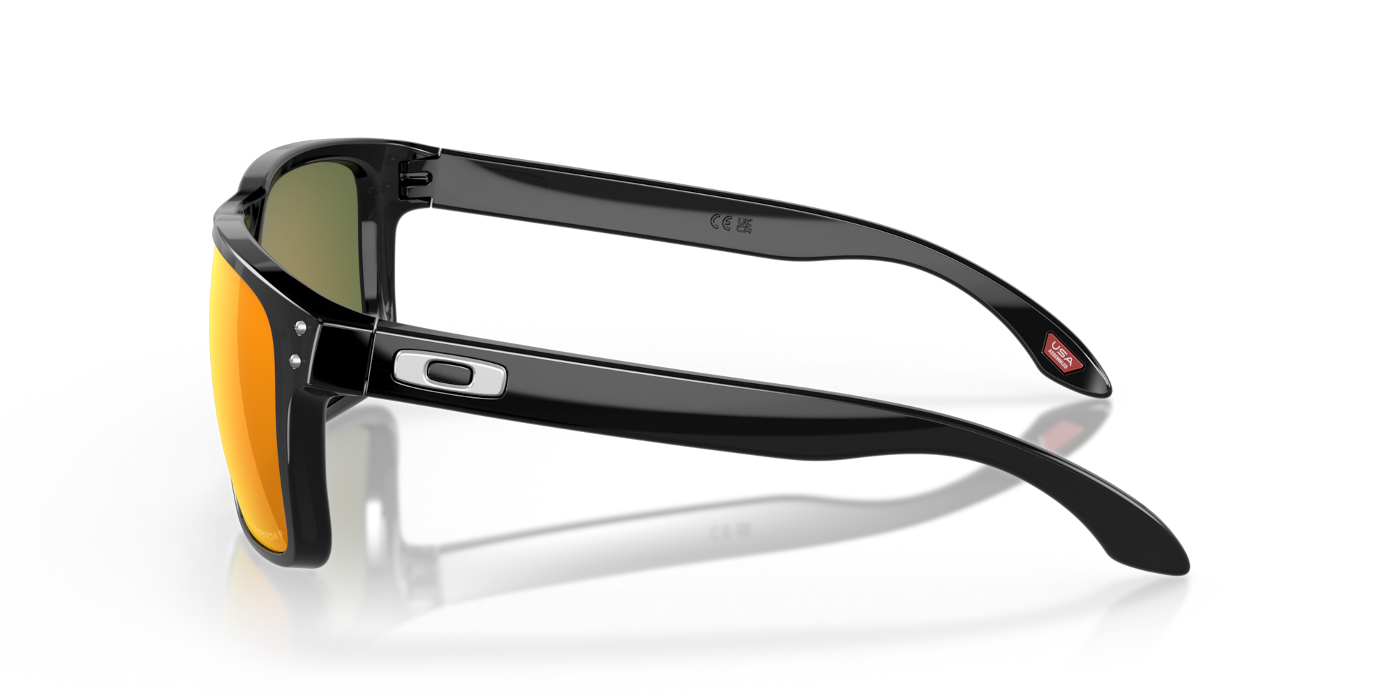 Oakley Okulary przeciwsłoneczne HOLBROOK XL Black Ink / Prizm Ruby Polarized OO9417-32