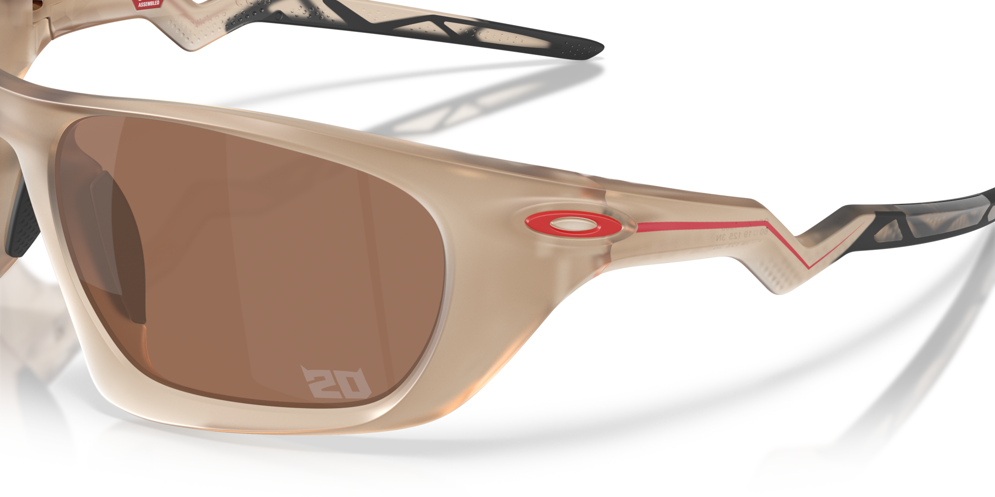 Oakley Okulary przeciwsłoneczne LATERALIS Fabio Quartararo Signature Series Matte Sepia / Prizm Tungsten OO9431-18