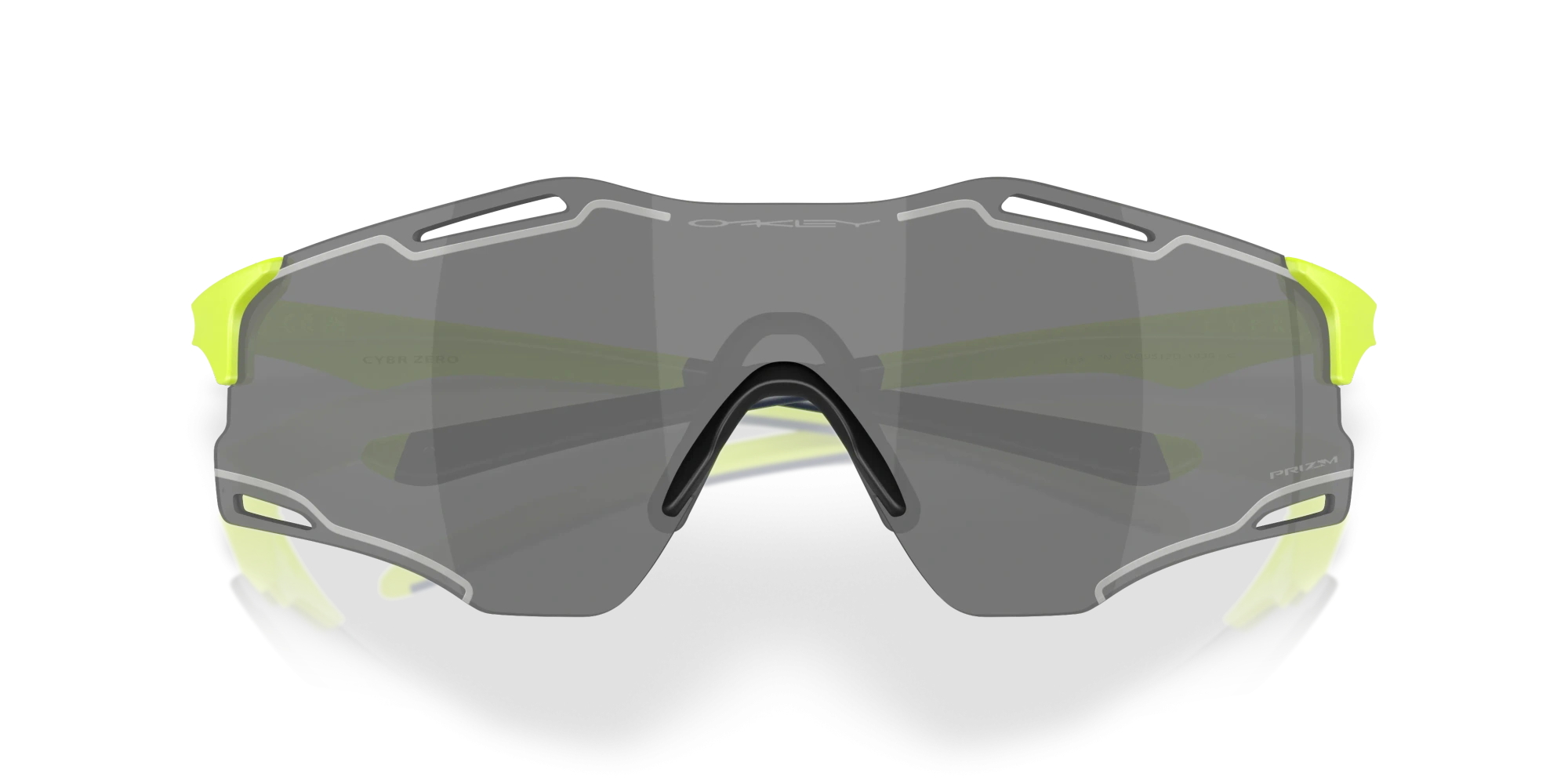 Oakley Okulary przeciwsłoneczne CYBR ZERO Matte Retina Burn/Prizm Black OO9512D-10