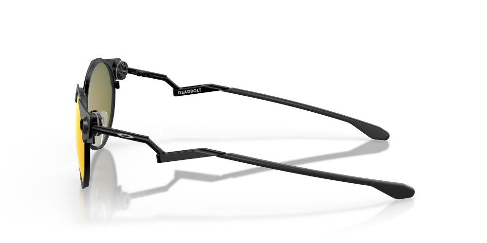 Oakley Okulary przeciwsłoneczne DEADBOLT Satin Black/Prizm Ruby Polar OO6046-07