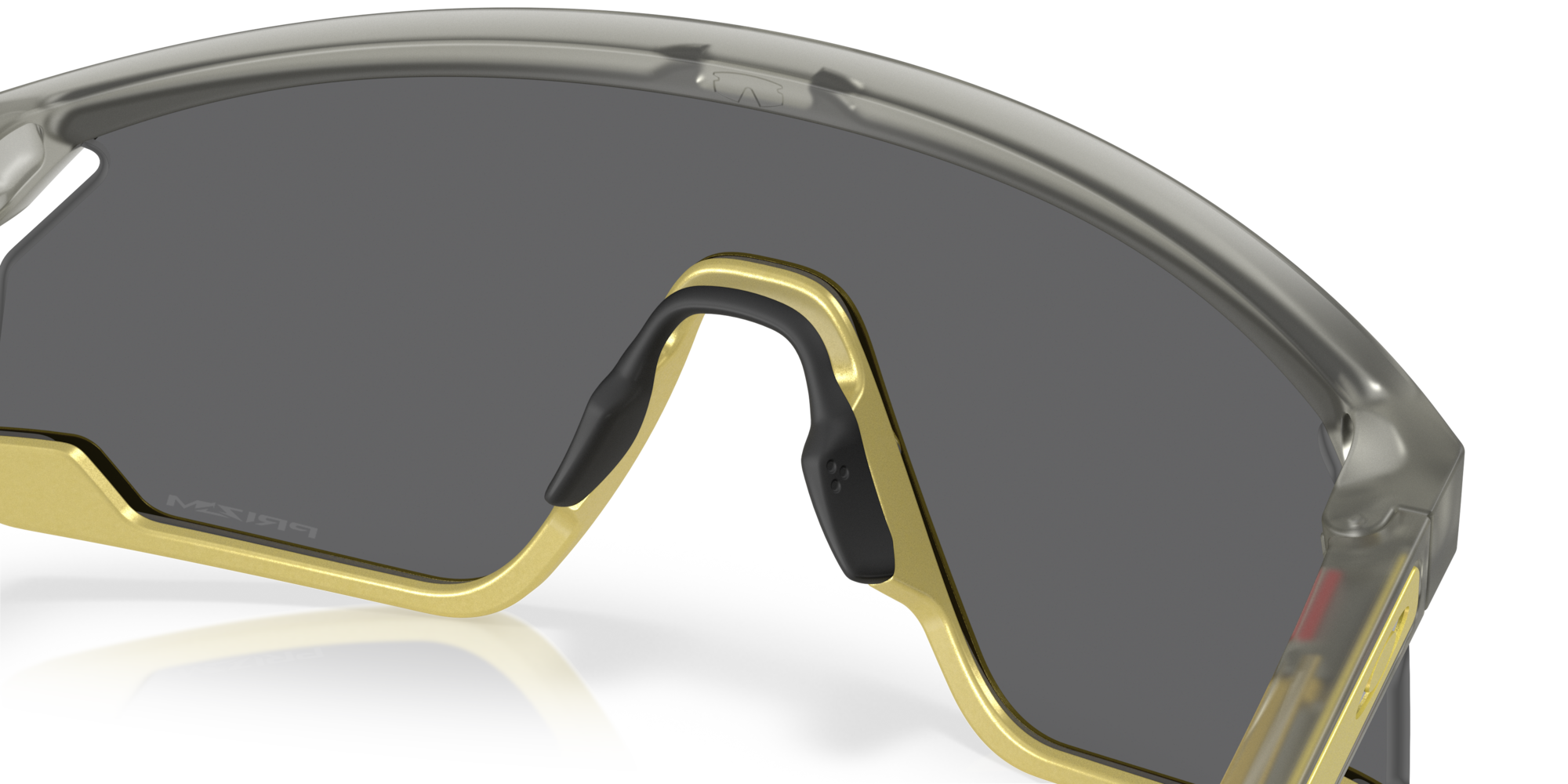 Oakley Okulary przeciwsłoneczne BXTR Metal Matte Grey Ink/Vintage Gold / Prizm Black OO9237-14