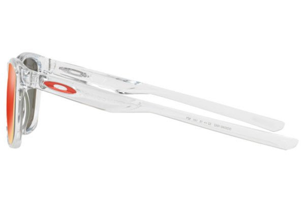 Oakley Okulary przeciwsłoneczne TRILLBE X Polished Clear/Prizm Ruby OO9340-18