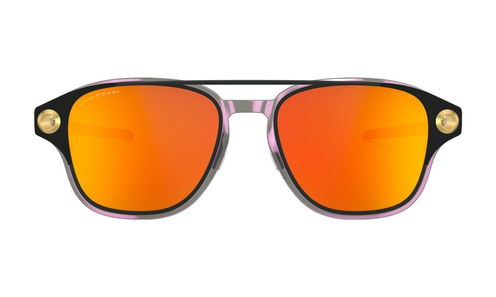 Oakley Okulary przeciwsłoneczne COLDFUSE Matte Black/Prizm Ruby Polarized OO6042-07