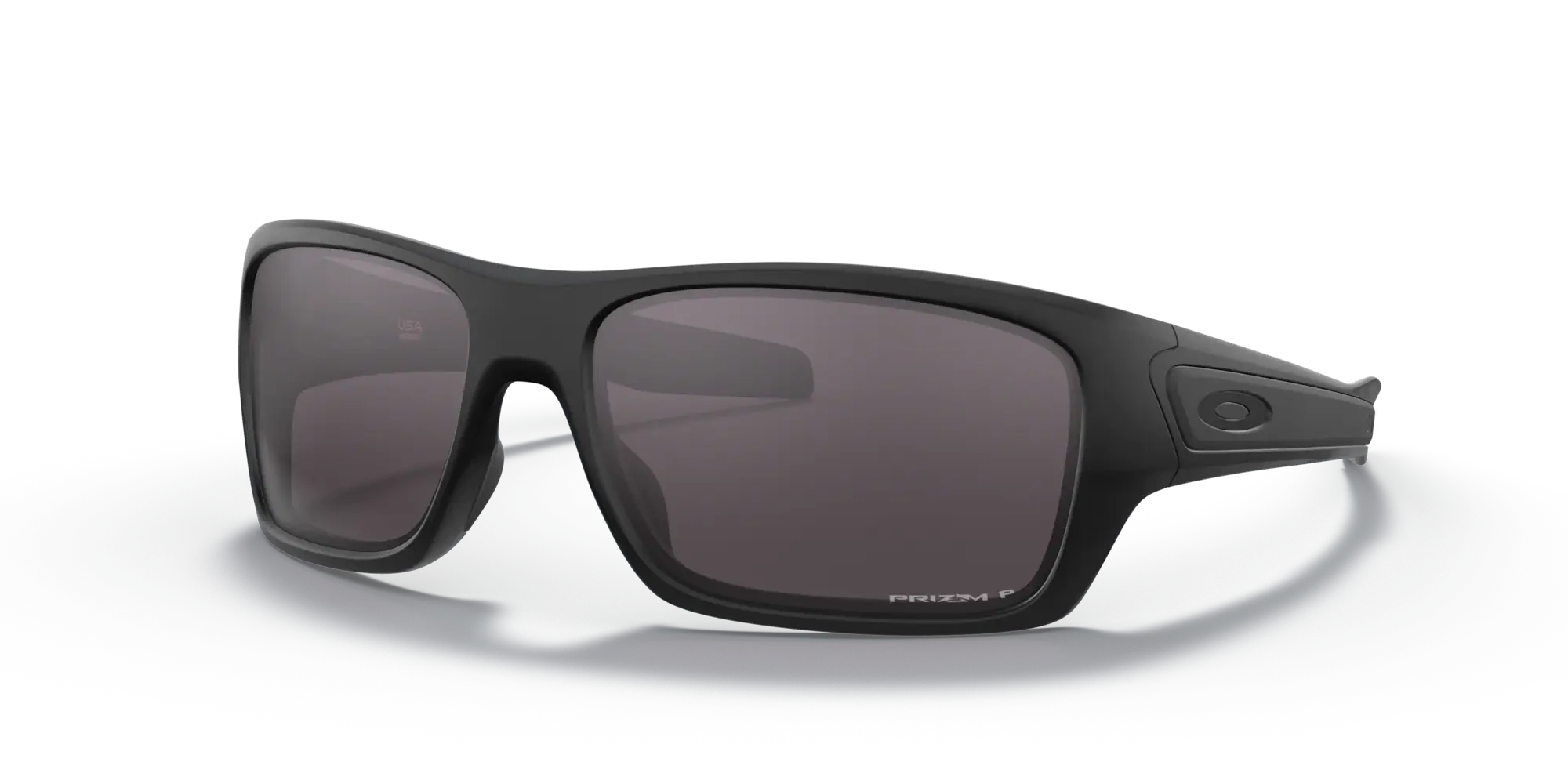 OAKLEY Okulary przeciwsłoneczne TURBINE Matte Black/Prizm Grey Polarized OO9263-62