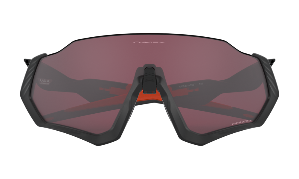 Oakley Okulary przeciwsłoneczne FLIGHT JACKET Matte Black/Prizm Road Black OO9401-13