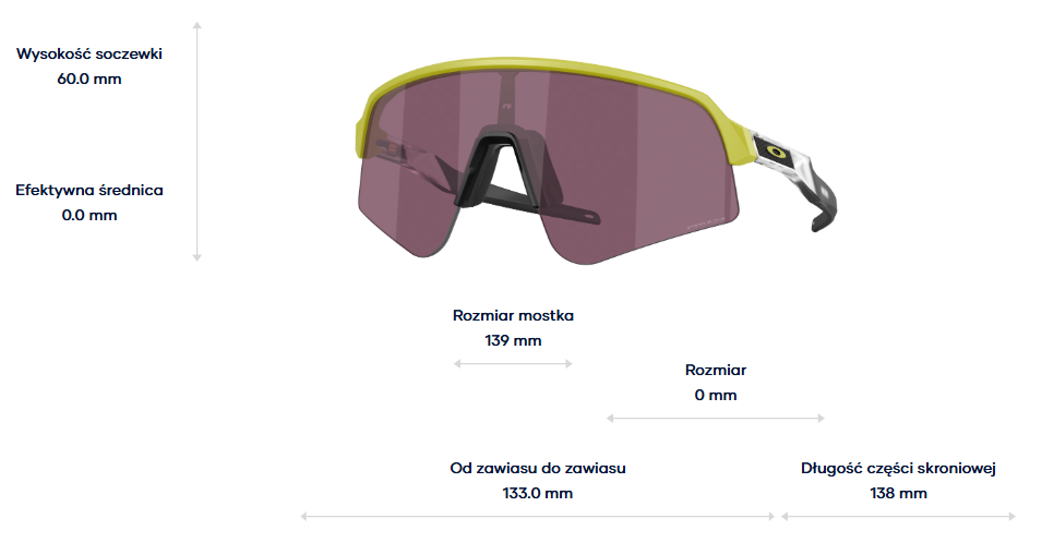 Oakley Okulary przeciwsłoneczne SUTRO LITE SWEEP Matte Cactus / Prizm Road Black OO9465-37