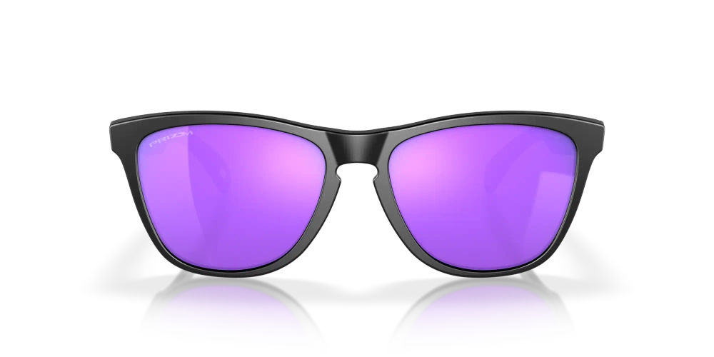 Oakley Okulary przeciwsłoneczne FROGSKINS Matte Black/Prizm Violet OO9013-H6