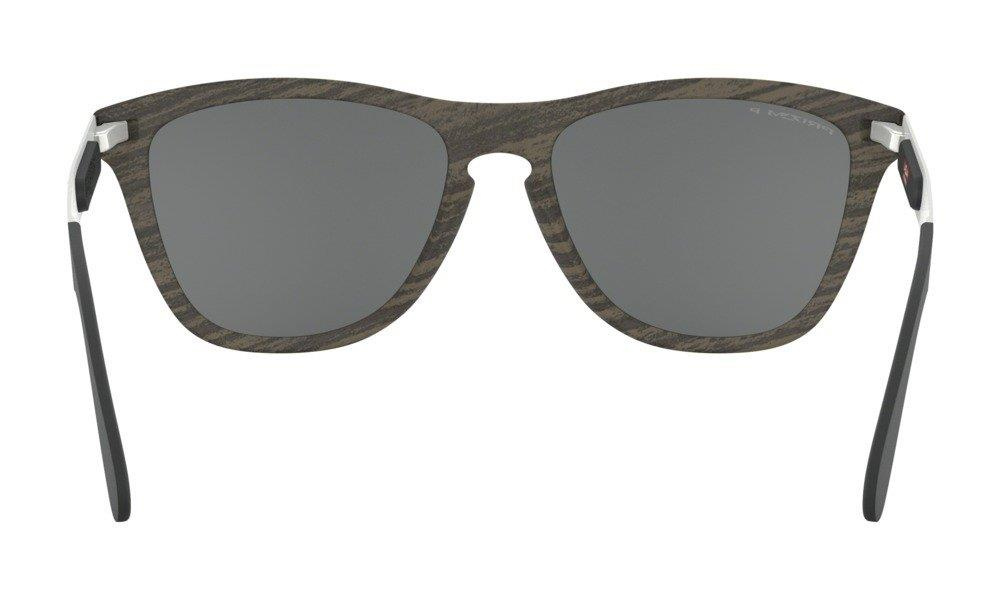 Oakley Okulary przeciwsłoneczne FROGSKINS MIX Woodgrain/Prizm Black Polarized OO9428-07