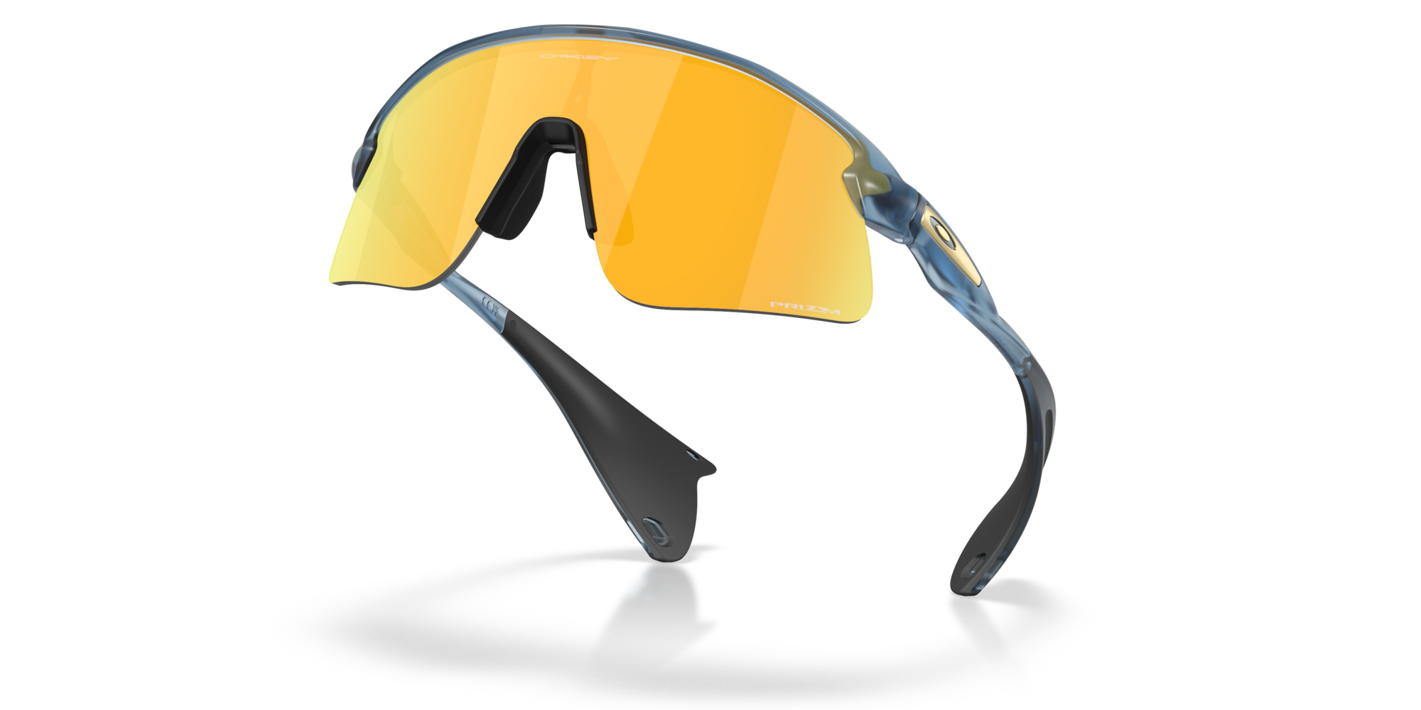 Oakley Okulary przeciwsłoneczne Stunt Devil S Matte Transparent Abyss / Prizm 24k OO9518-05