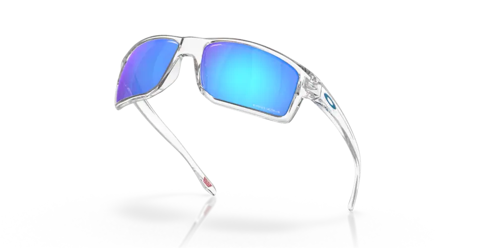 Oakley Okulary przeciwsłoneczne GIBSTON Polished Clear/Prizm Sapphire OO9449-04
