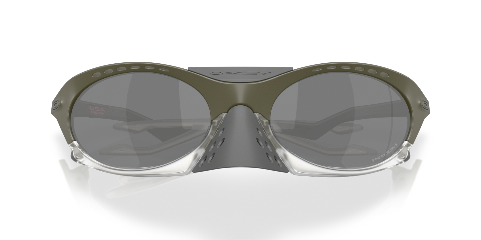 Oakley Okulary przeciwsłoneczne PLANTARIS Matte Moss Green / Prizm Black OO9437-07