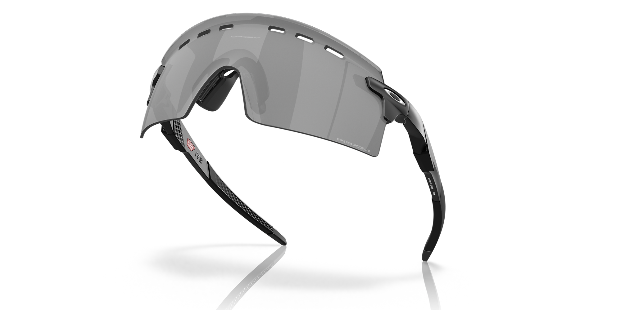 Oakley Okulary przeciwsłoneczne ENCODER STRIKE VENTED Matte black/Prizm black OO9235-01