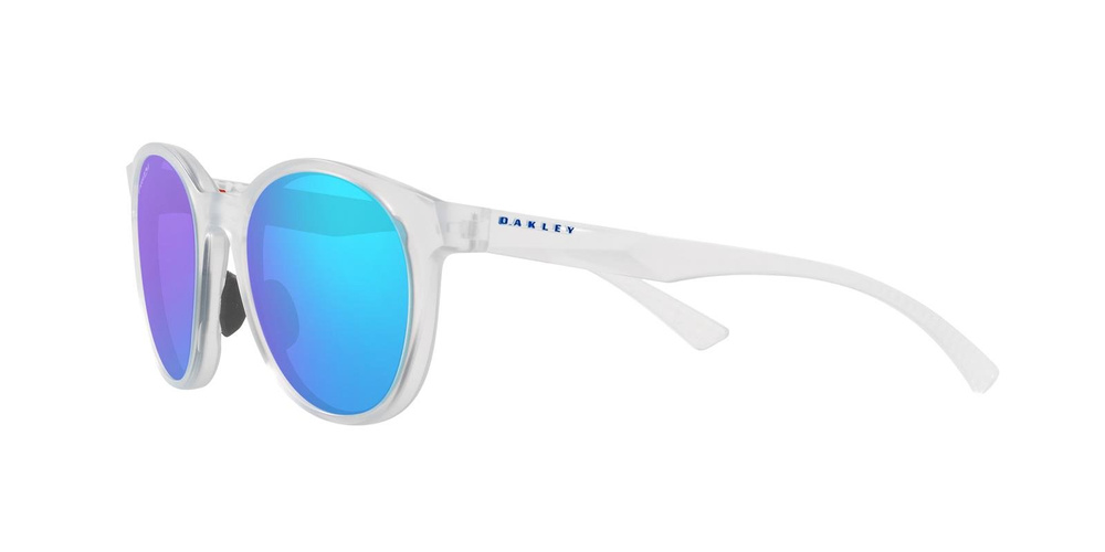 Oakley Okulary przeciwsłoneczne SPINDRIFT OO9474-04 Matte Clear, Prizm Sapphire
