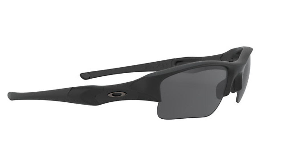 Oakley Sunglasses FLAK JACKET XLJ Matte Black/Grey Polarized OO9009 11-435